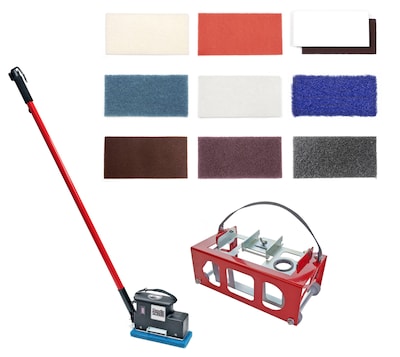 Square Scrub Doodle Scrub Plus Deluxe 10.5 Path Auto Floor Scrubber, 1.2Ah (SS EBG-9-DLX-BAT-PLUS)