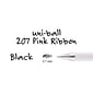 uniball 207 Pink Ribbon Retractable Gel Pens, Medium Point, 0.7mm, Black Ink, 36/Pack (2003896)