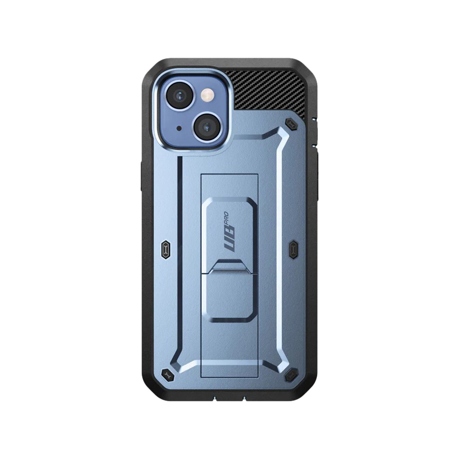 SUPCASE Unicorn Beetle PRO Metallic Blue Rugged Case for iPhone 14 (SUP-iPhone2021/22-6.1-UBPro-SP-Tilt)