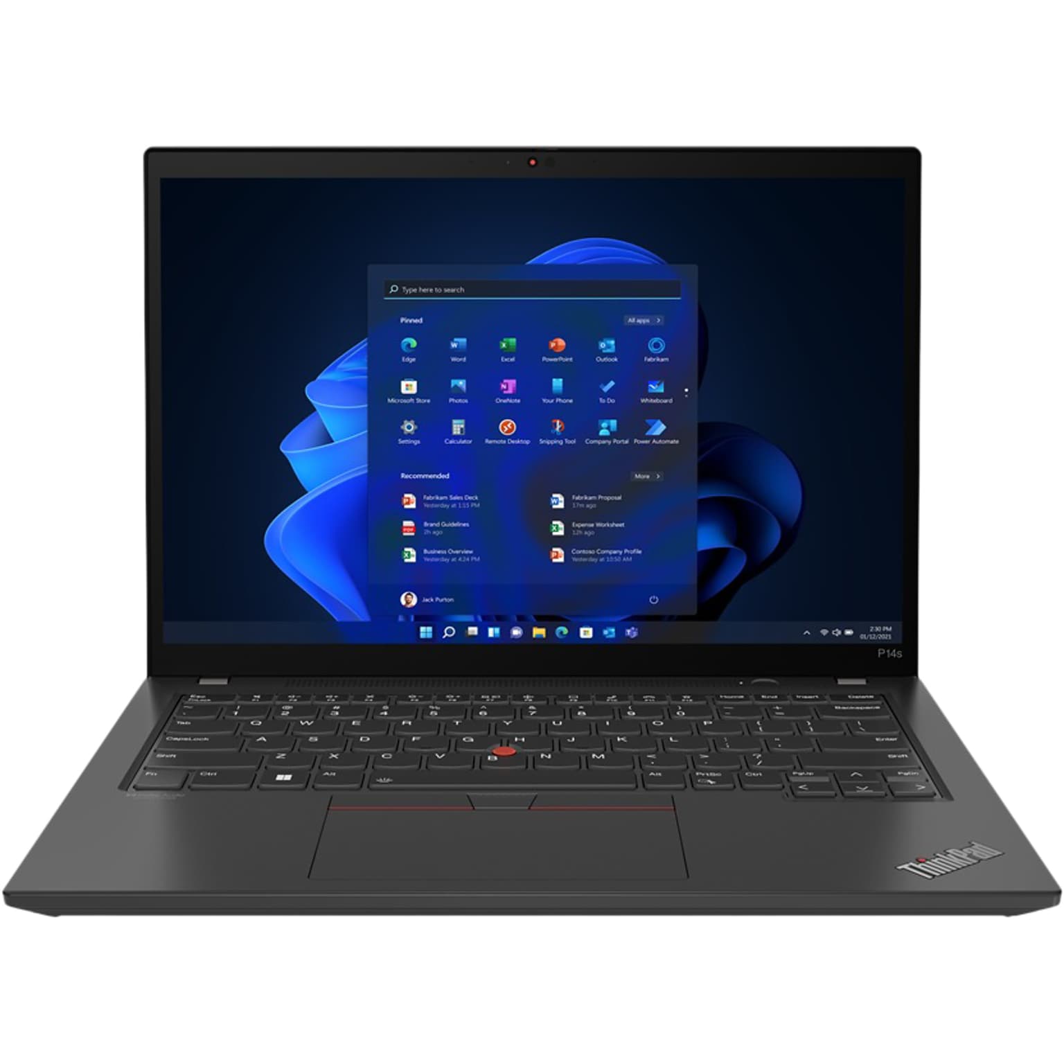Lenovo ThinkPad P14s Gen 4 14 Laptop, AMD Ryzen 7 Pro 7840U, 32GB Memory, 1TB SSD, Windows 11 Pro (HC3204)