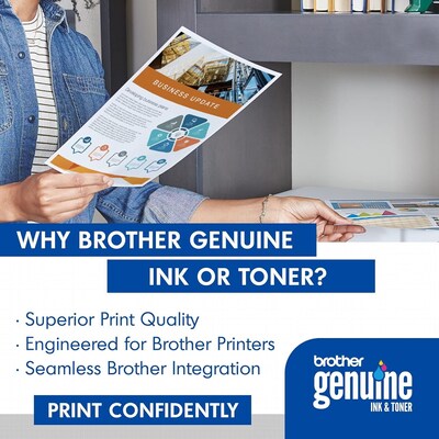 Brother TN436 Black/Cyan/Magenta/Yellow Super High Yield Toner Cartridges, 4/Pack