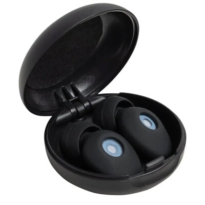 Scapade AirQuiet Earplugs, Black (S-NREA)