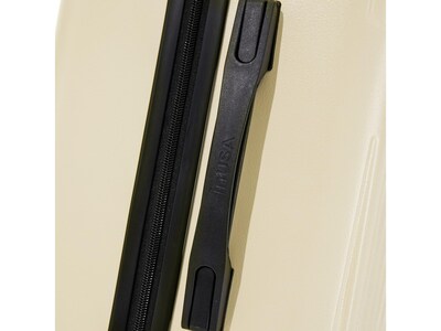 InUSA Drip 28" Hardside Suitcase, 4-Wheeled Spinner, TSA Checkpoint Friendly, Sand (IUDRI00L-SAN)