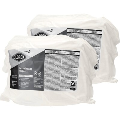 Clorox Commercial Solutions Disinfecting Wipes, Fresh Scent, 700 Wipes, 2 Refills/CT (31428)