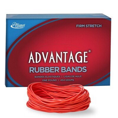 Alliance Red Packer Multi-Purpose #22 Rubber Bands, 5 x 1/16, Red, 620/Pack (96225)