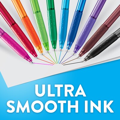 Paper Mate InkJoy 300RT Retractable Ballpoint Pen, Medium Point, Black Ink, 8/Pack (1781565/1945920)