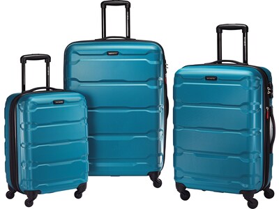 Samsonite Omni PC Polycarbonate 3-Piece Luggage Set, Caribbean Blue (68311-2479)