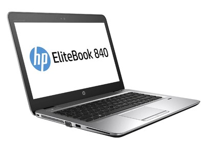 HP EliteBook 840 G3 14" Refurbished Laptop, Intel Core i5, 16GB Memory, 256GB SSD, Windows 10 Pro