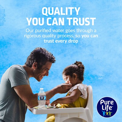 Pure Life Purified Water, 16 oz., 24 Bottles/Carton (PL-19991089)
