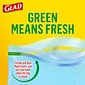 Glad Zipper Freezer Bags, Quart, 20 Bags/Box (57035)