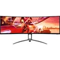 AOC AGON 49 Curved 4K Ultra HD 165 Hz LCD Gaming Monitor, Black (AG493UCX2)