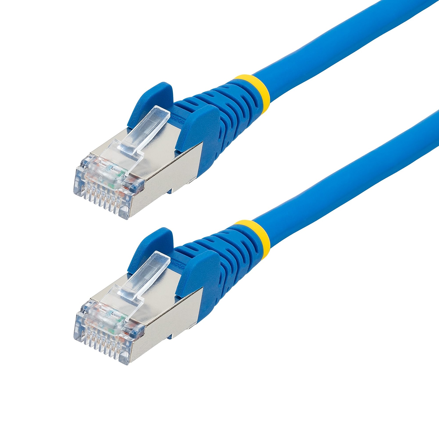 StarTech 75 ft. CAT-6a Ethernet Cable, 27AWG, Blue (NLBL-75F-CAT-6a-PATCH)
