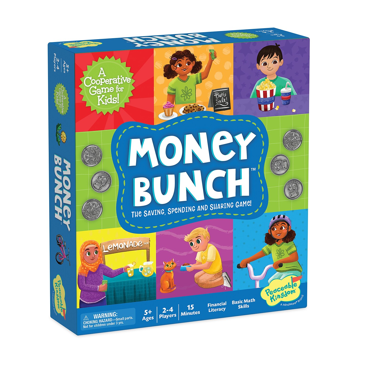 Mindware Peaceable Kingdom Money Bunch Game (MWA14263708)