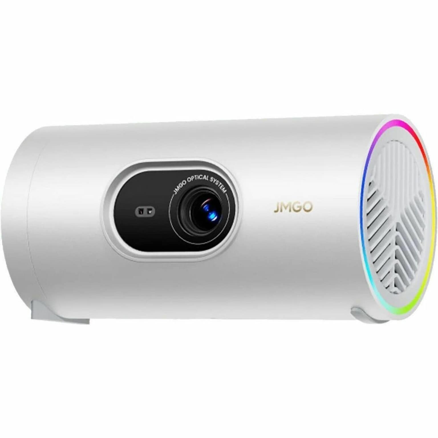 JMGO PicoPlay Wireless Portable DLP Mini Projector, White (80010388)
