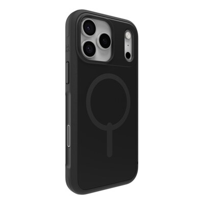 ZAGG Sedona Snap MagSafe Phone Case for iPhone 17 Pro Max, Shock Absorbing, Flood Black (702319095)