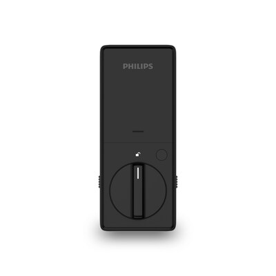 Philips Bluetooth Touchscreen Smart Deadbolt with Wi-Fi Bridge & Handle – Matte Black
