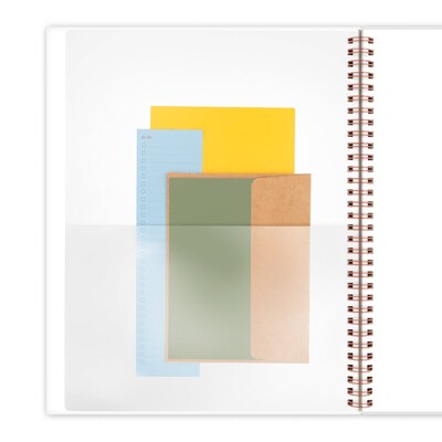 2026 Cambridge Mina 8.5" x 11" Weekly & Monthly Planner, Poly Cover, Multicolor (1134-905-26)