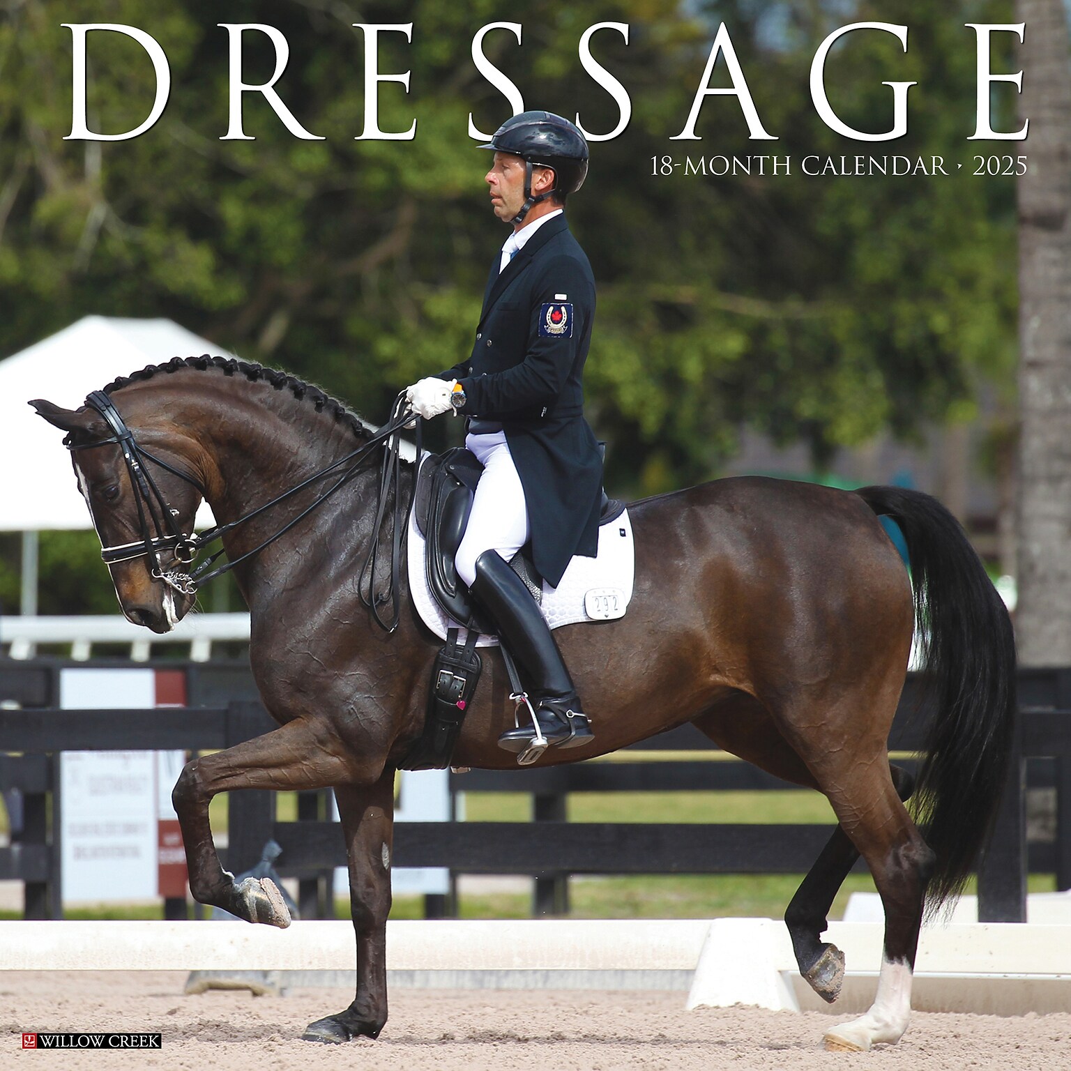 2025 Willow Creek Dressage 12 x 12 Monthly Wall Calendar (42779)
