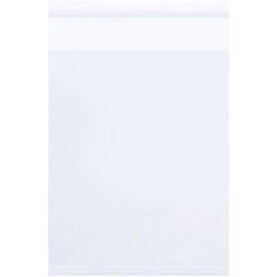 8 x 10 Reclosable Poly Bags, 1.5 Mil, Clear, 1000/Carton (PBR127)