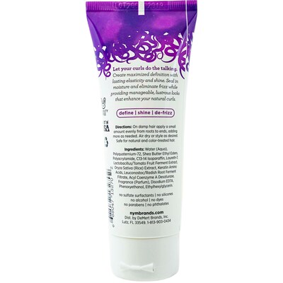 Not Your Mother's Curl Talk Curl Defining Cream, 2 oz Bottle, 6 Bottles/Bag, 6 Bags/Carton