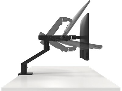 Dell Adjustable Dual Monitor Arm, Up to 27", Black (DELL-MDA20)