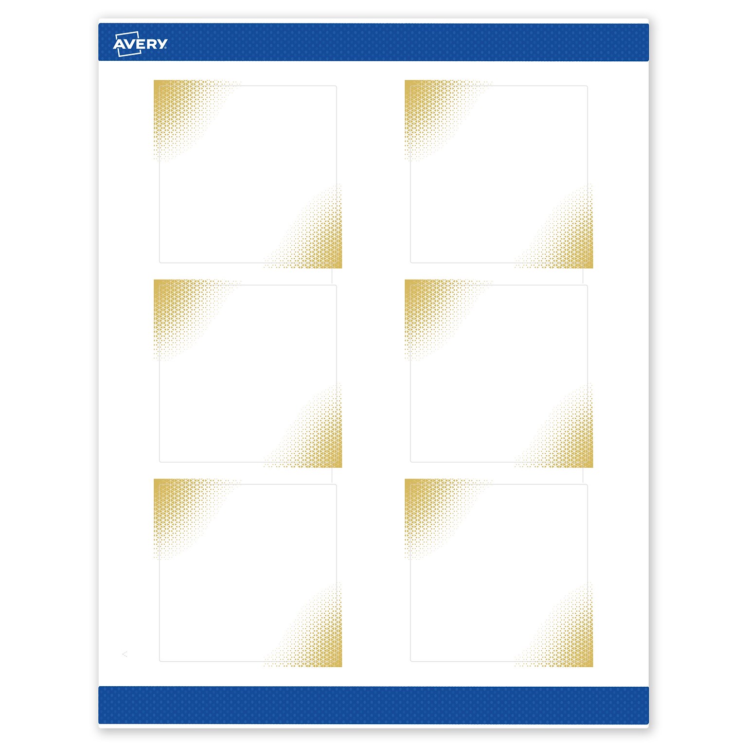 Avery Laser/Inkjet Square Multipurpose Labels, 3 x 3, White, 60/Pack (S00EWQ)