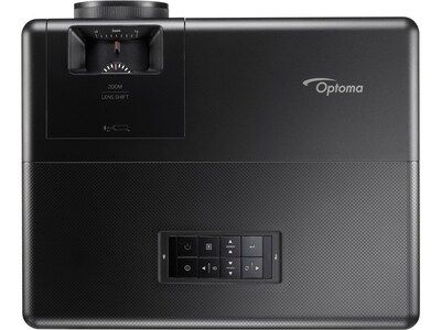 Optoma Wireless DLP Smart 4K UHD Laser Projector, Black (UHZ55)