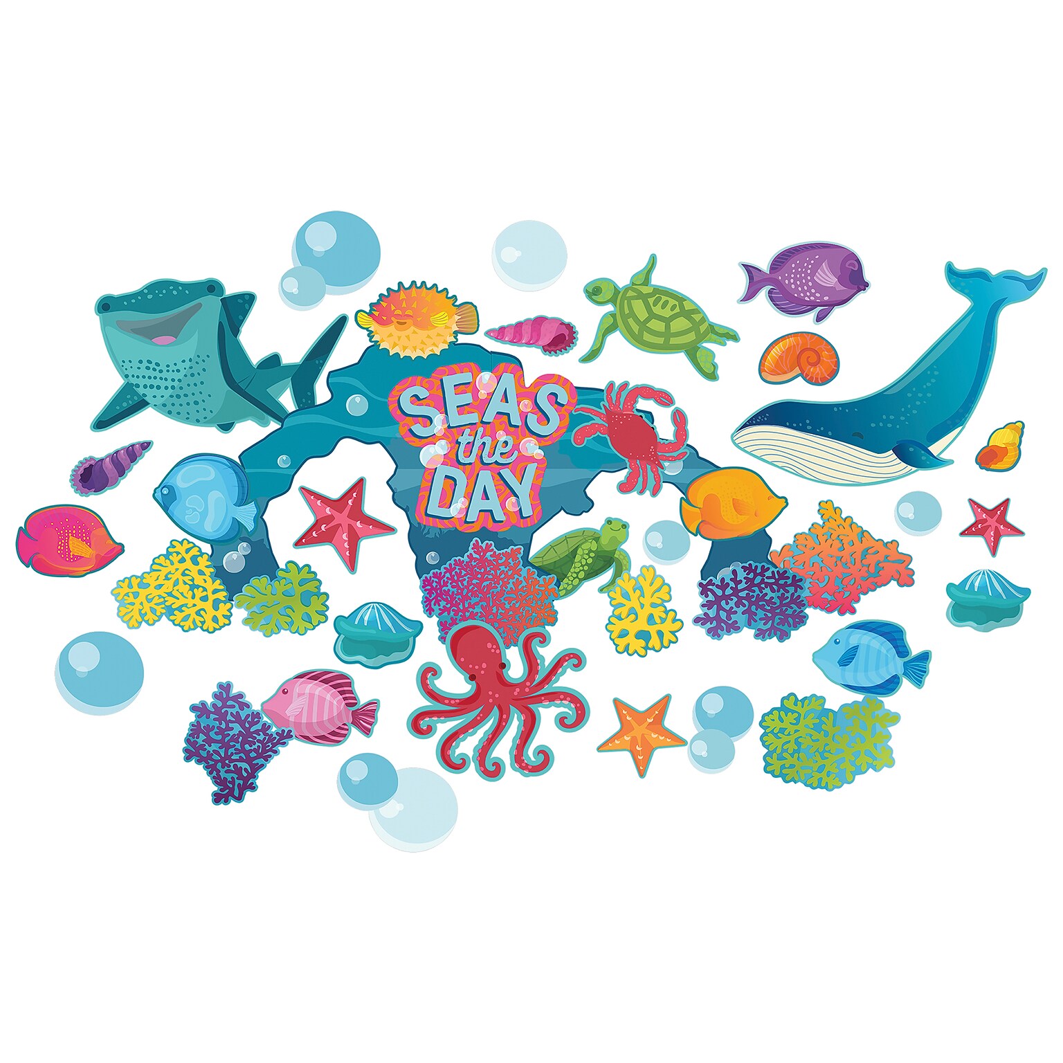 Eureka® Seas the Day Bulletin Board Set, 42 Pieces (EU-847844)