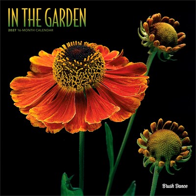 2027 BrownTrout In the Garden 12 x 12 Monthly Wall Calendar (9798330713974)