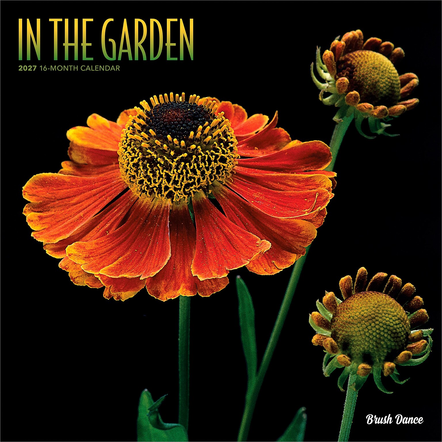 2027 BrownTrout In the Garden 12 x 12 Monthly Wall Calendar (9798330713974)