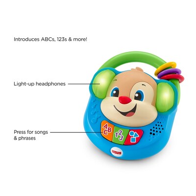 Fisher-Price Laugh & Learn Music Player, 4/Pack (FGW16)