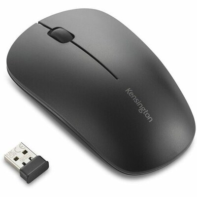 Kensington MY230 EQ Midsize Wireless Ambidextrous Optical USB-A Mouse, Black (K75303NA)