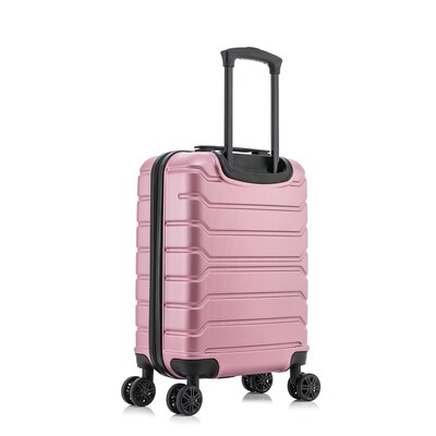 InUSA Trend 20" Hardside Carry-On Suitcase, 4-Wheeled Spinner, TSA Checkpoint Friendly, Rose Gold (IUTRE00S-ROS)