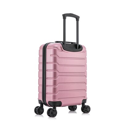 InUSA Trend Plastic Carry-On Luggage, Rose Gold (IUTRE00S-ROS)