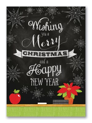 Custom A Holiday Education Cards, with Envelopes, 5 5/8  x 7 7/8 Holiday Card, 25 Cards per Set