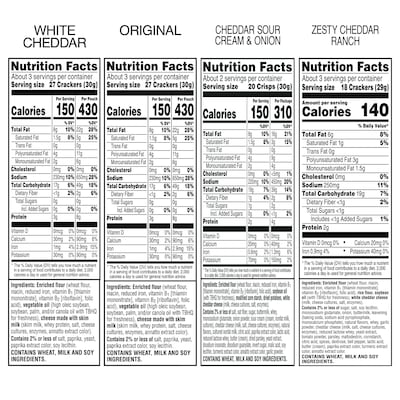 Cheez-It Baked Snack Crackers Variety Pack, 36/Carton (KEE12381)