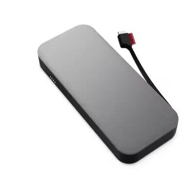 Lenovo Go USB-C Laptop Power Bank, 20000 mAh, Thunder Black (40ALLG2WWW)