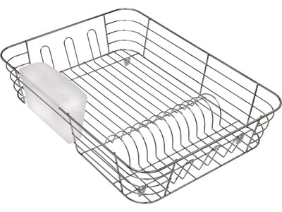 Honey-Can-Do Metal Dish Rack, Chrome (KCH-07659)