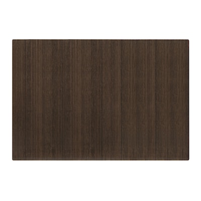 Anji Mountain Standard Bamboo Carpet & Hard Floor Chair Mat, 48 x 72, Java (AMB24085)
