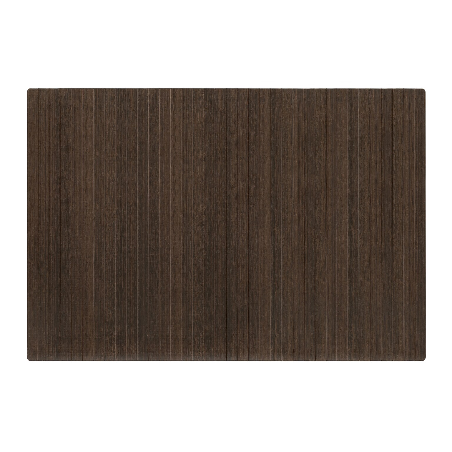 Anji Mountain Standard Bamboo Carpet & Hard Floor Chair Mat, 48 x 72, Java (AMB24085)