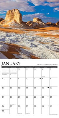 2027 Willow Creek Africa 12" x 12" Monthly Wall Calendar, Assorted Colors (58640)