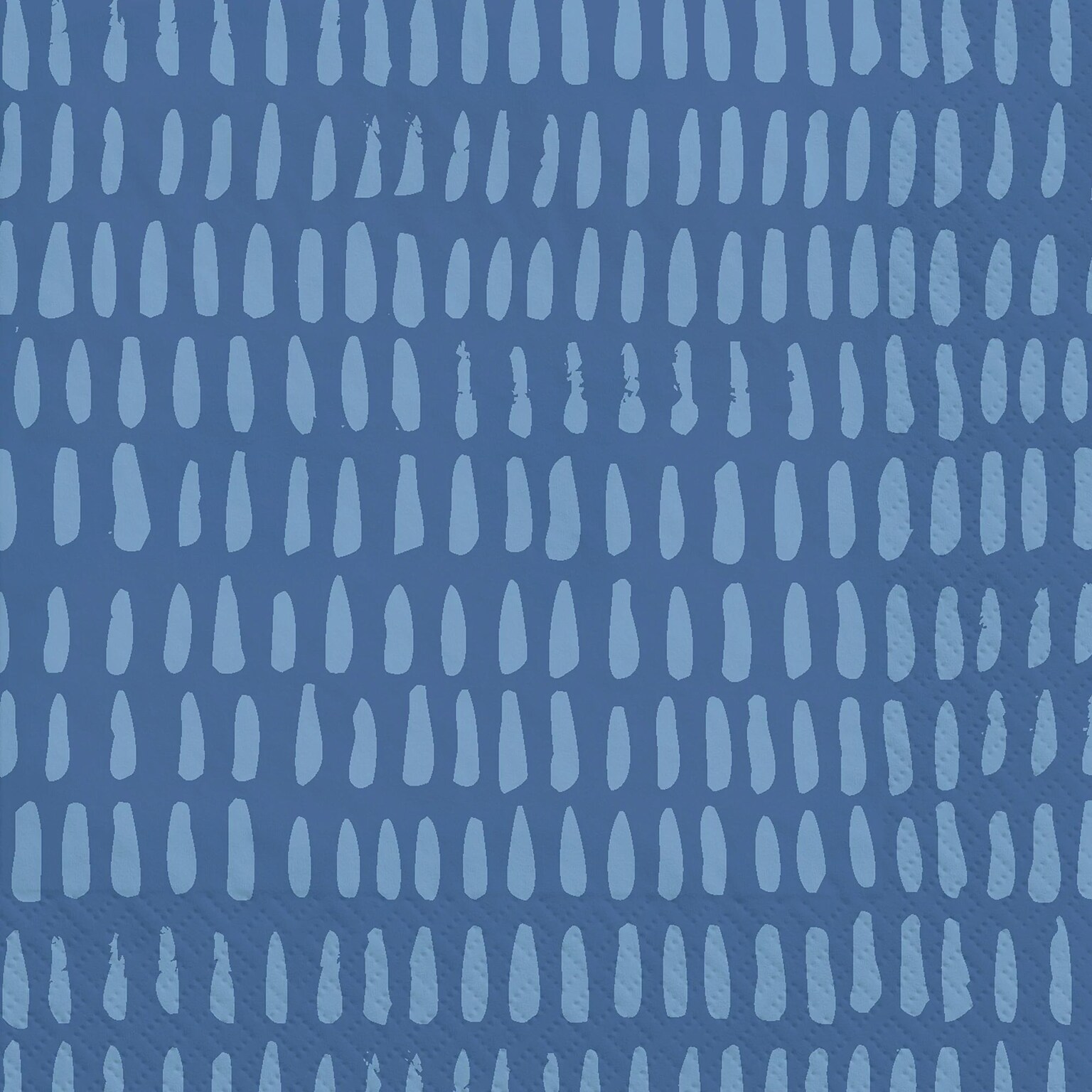 Party City Brushstroke Lunch Napkin, 2-Ply, Indigo, 40 Napkins/Pack (AM610010)