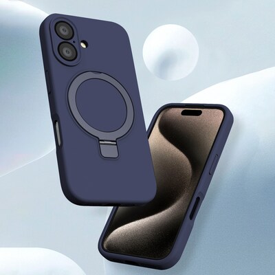 SaharaCase Venture MagSafe Phone Case for iPhone 16 Plus, Shock Absorbing, Midnight Blue (CP00653)