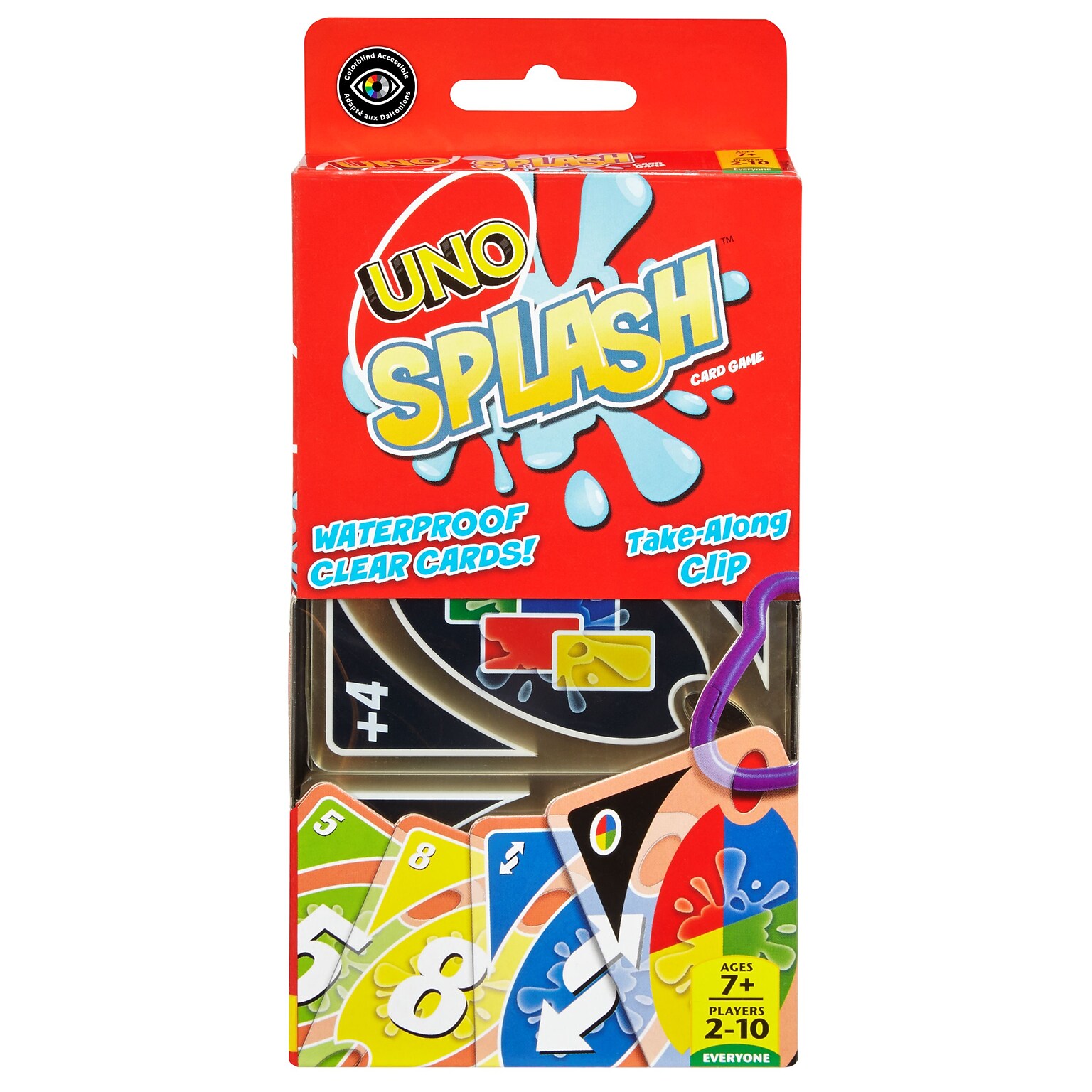 Mattel Uno Splash Playing Cards (DHW42)