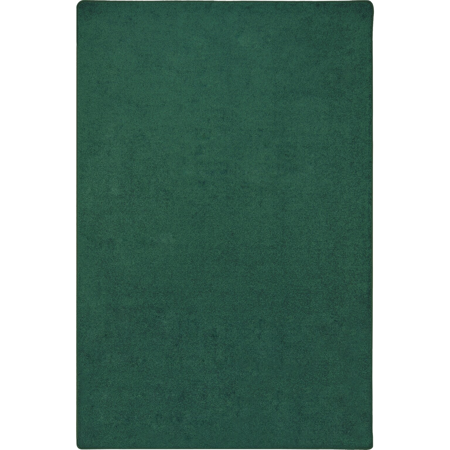 Joy Carpets Endurance Polyester 4 x 6 Machine Tufted Rug, Forest (80N-02)