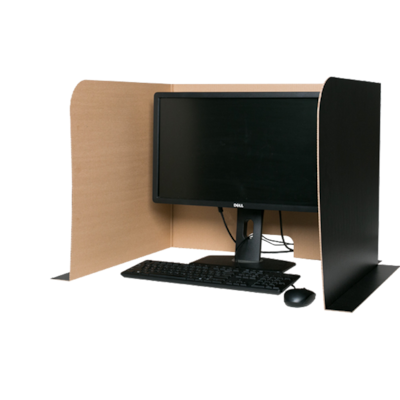 Flipside Products Computer Lab Privacy Screens, Small, 22 x 22.5 x 20, Pack of 12 (FLP61857)
