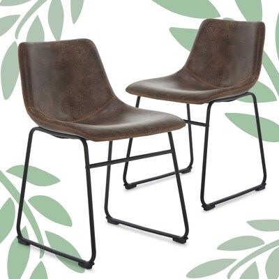 Finch Jackson Chair Set, Brown, 2/Set (CHR10029A)