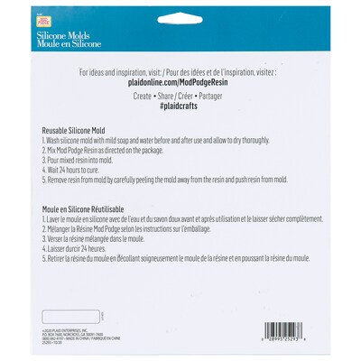 Mod Podge Silicone Resin Mold, Alphabet (MOD25293)