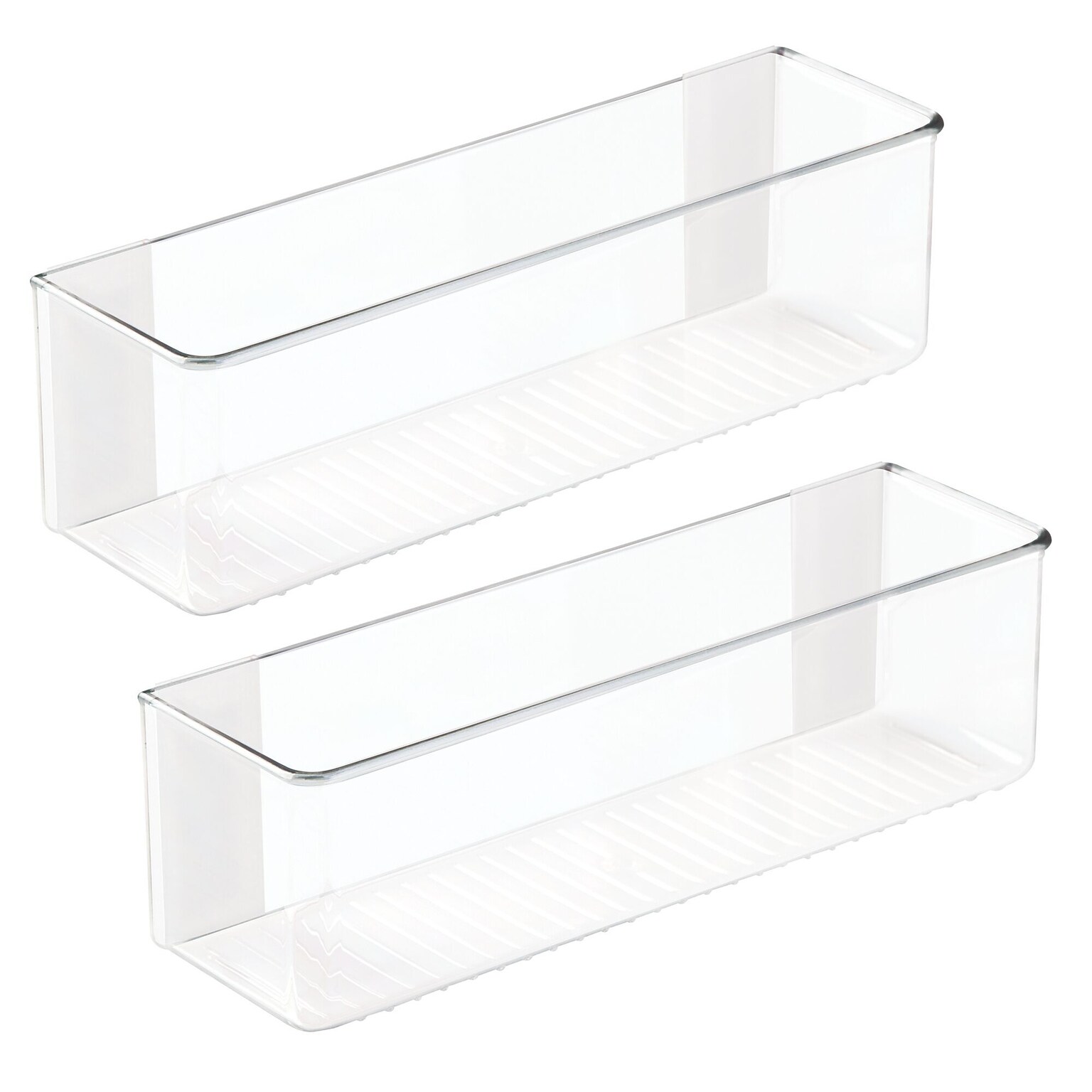 iDESIGN Adhesive Organizers, Clear, 2/Set (27934M2)