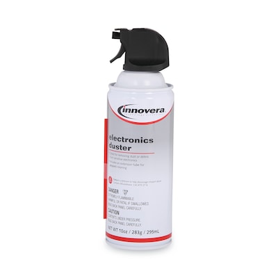 Innovera Compressed Air Duster Cleaner, 10 oz. Can (IVR10010)